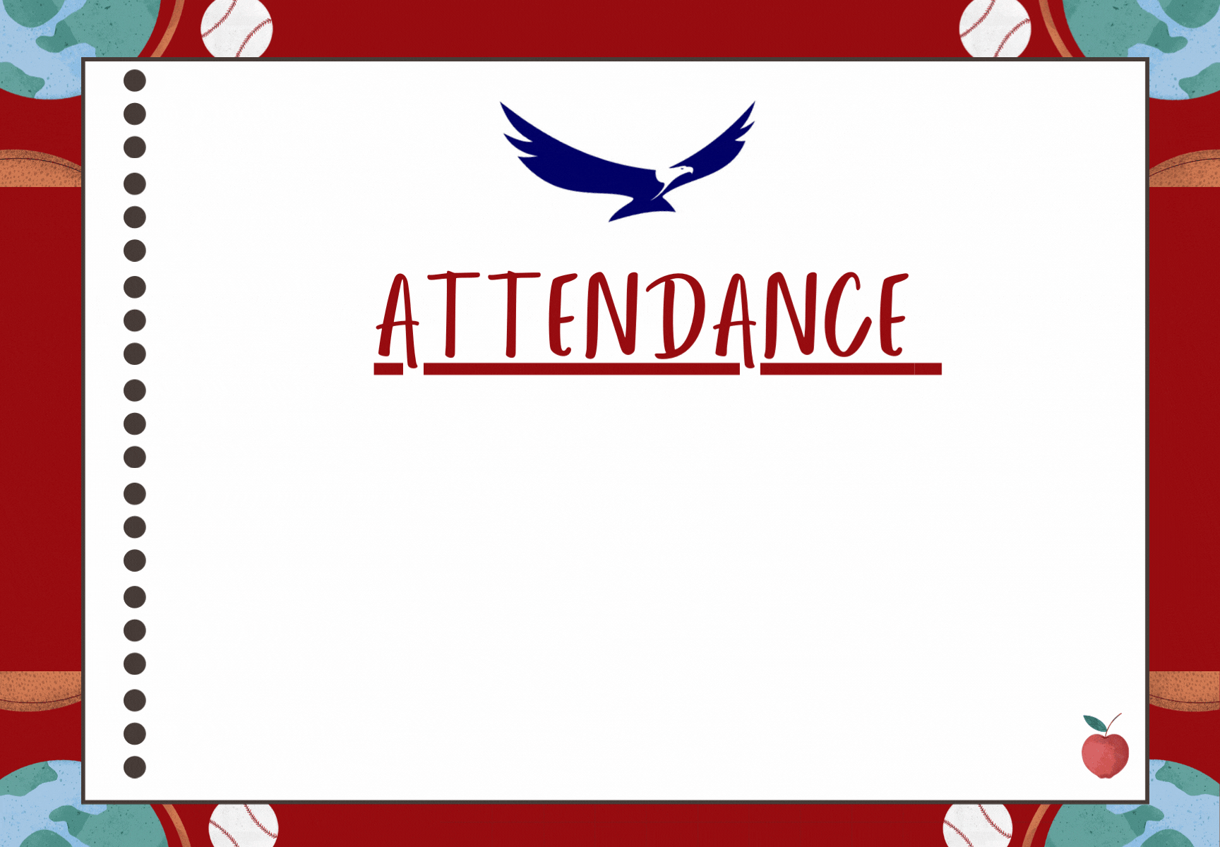  ADL Attendance Email